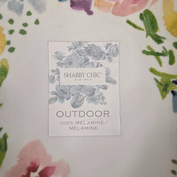 Outdoor Melamine Serving Bowl with Utensils - Picture 3 of 8